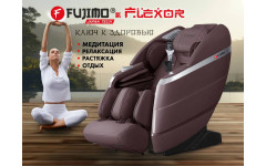 Массажное кресло FUJIMO  氣 FLEXOR F500 Brown